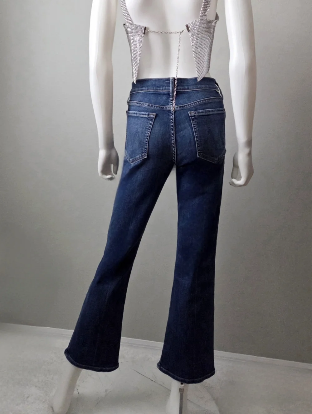 MOTHER The Outsider Ankle Jeans, Walking On Coals Wash, Size 30 - Picture 5 of 16